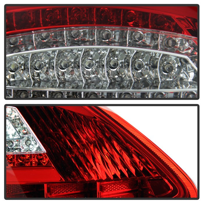 FR SPORT SPYDER xTune Porsche 987 Cayman 06-08 / Boxster 05-08 LED Tail Lights - Red Clear...
