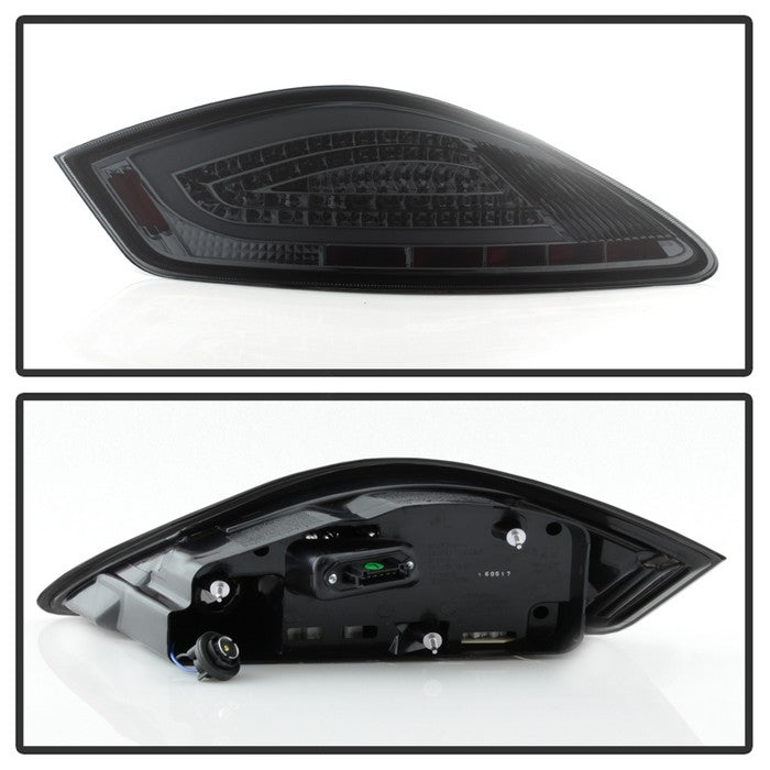SPYDER xTune 05-08 Porsche Boxster (987) LED Tail Lights - Smoke (ALT-ON-P98705-LED-SM) 9038624