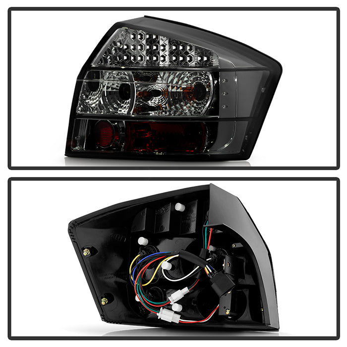 FR SPORT Spyder Audi A4 02-05 LED Tail Lights Smoke ALT-YD-AA402-LED-SM 5022479 - View 7