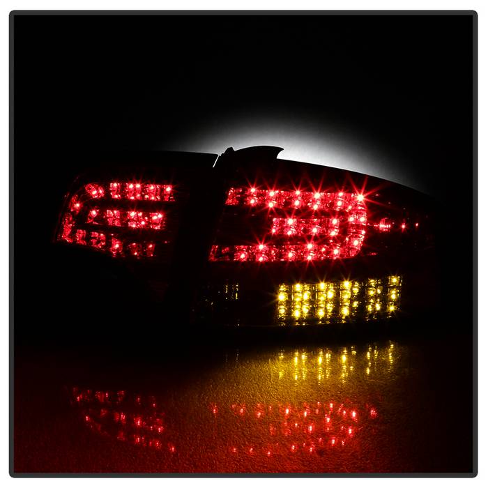 Spyder Audi A4 4Dr 06-08 LED Tail Lights Red Clear ALT-YD-AA406-G2-LED-RC 5029294