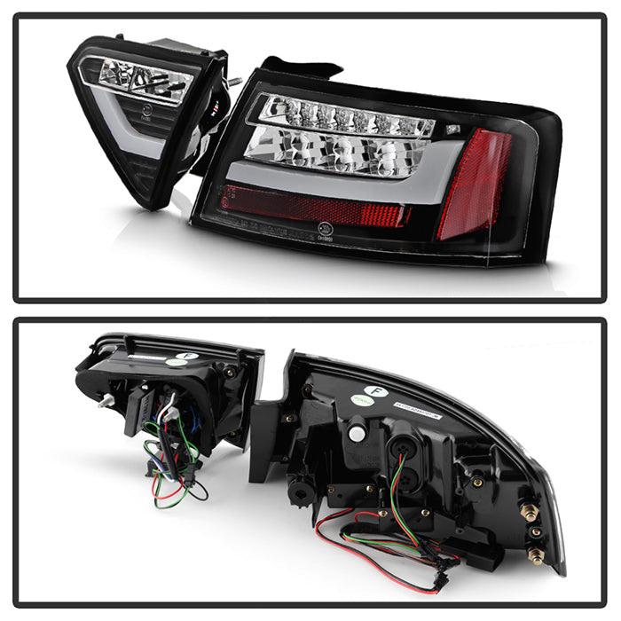 Spyder Audi A5 08-12 LED Tail Lights Black ALT-YD-AA508-LED-BK 5082275