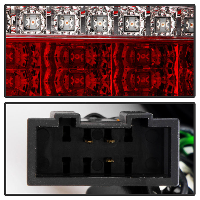 Spyder 08-12 Audi A5 LED Tail Lights - Red Clear ALT-YD-AA508V2-LED-RC 5083258