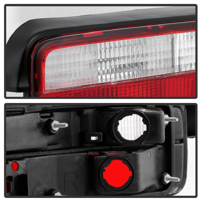 Spyder Acura Integra 90-93 2Dr Euro Style Tail Lights Red Clear ALT-YD-AI90-RC 5000187