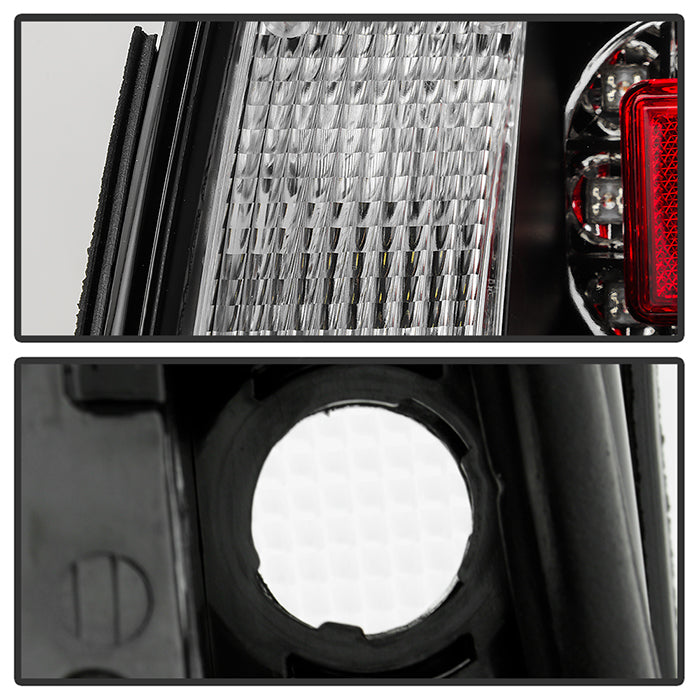 Spyder Audi TT 00-06 LED Tail Lights Black ALT-YD-ATT99-LED-BK 5000422
