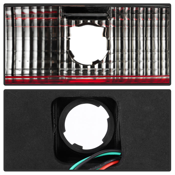 Spyder BMW E39 5-Series 97-00 LED Tail Lights Red Clear ALT-YD-BE3997-LED-RC 5000675