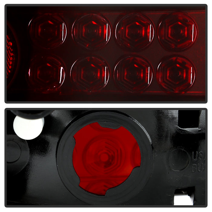 Spyder Chrysler 300C 05-07 LED Tail Lights Black ALT-YD-C305-LED-BK 5000934