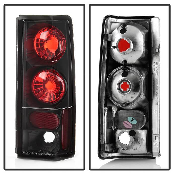 Spyder Chevy Astro/Safari 85-05 Euro Style Tail Lights Black ALT-YD-CAS85-BK 5000996