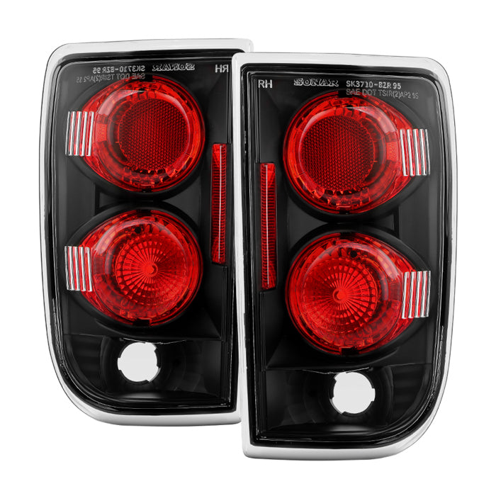 Spyder Chevy Blazer 95-05/Oldsmobile Bravada 96-01 Euro Tail Lights Blk ALT-YD-CB95-BK 5001146