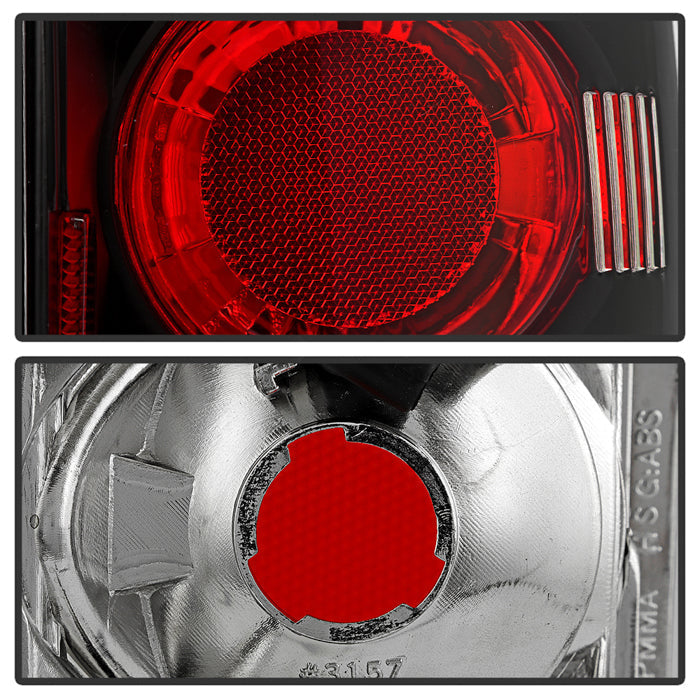 Spyder Chevy Blazer 95-05/Oldsmobile Bravada 96-01 Euro Tail Lights Blk ALT-YD-CB95-BK 5001146