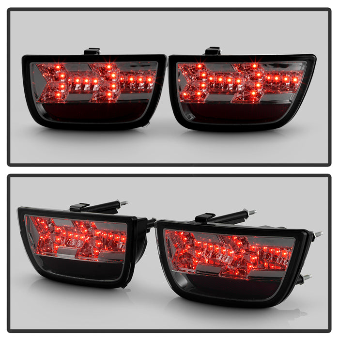 Spyder Chevy Camaro 10-13 LED Tail Lights Smoke ALT-YD-CCAM2010-LED-SM 5032201