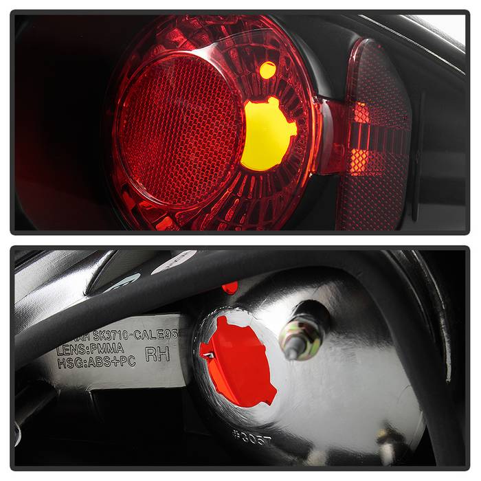 Spyder Chevy Cavalier 95-02 Euro Style Tail Lights Black ALT-YD-CCAV95-BK 5001245