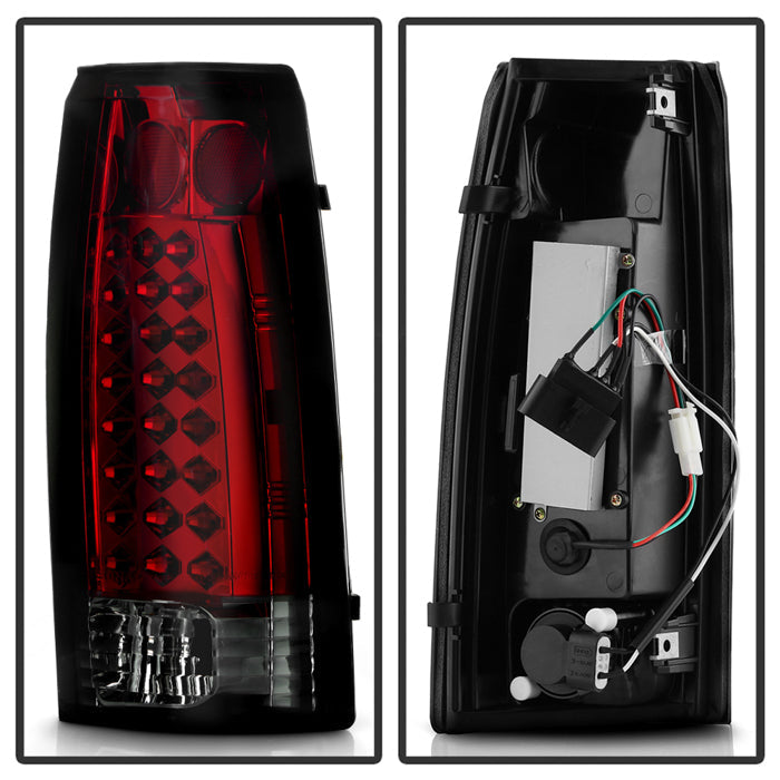 Spyder Chevy C/K Series 1500 88-98/Blazer 92-94 LED Tail Lights Red Smke ALT-YD-CCK88-LED-RS 5001382