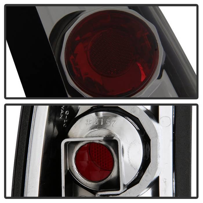 FR SPORT Spyder Chevy C/K Series 1500/2500 88-98/GMC Sierra 88-98 Euro Style Tail Lights Smke...