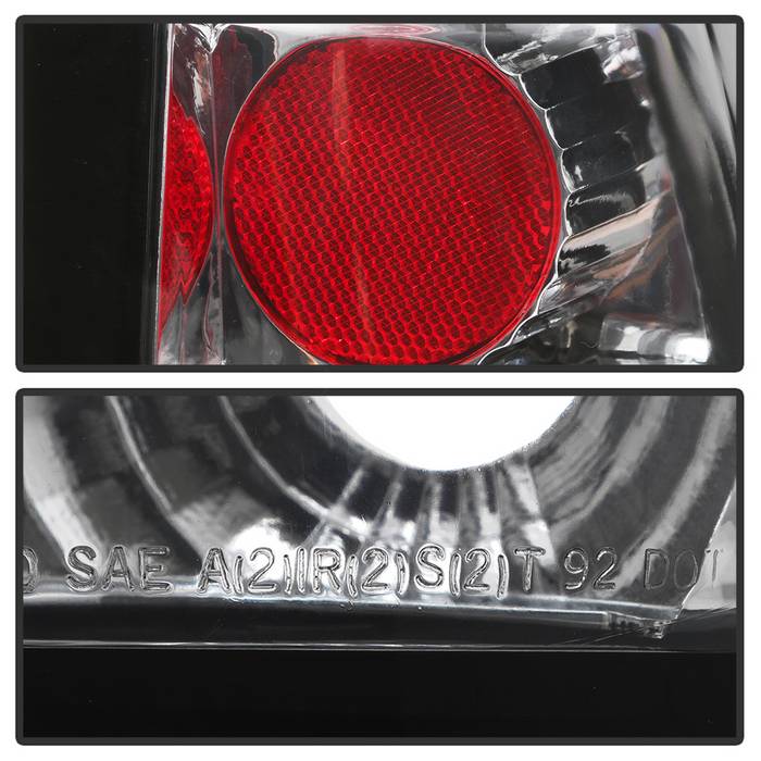FR SPORT Spyder Chevy C/K Series 1500 88-98/GMC Sierra 88-98 G2 Euro Style Tail Lights Chrm...