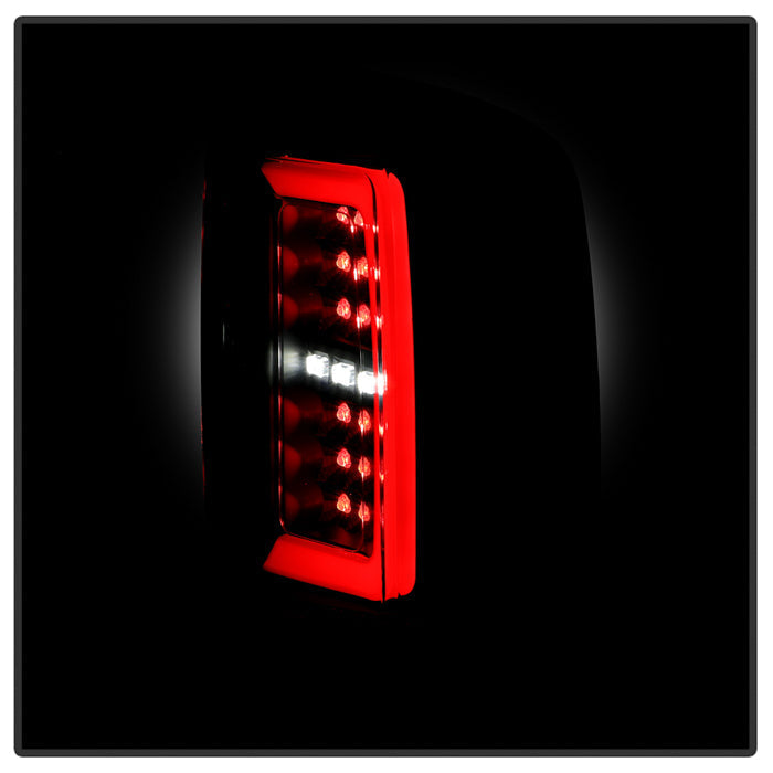 SPYDER 15-22 Chevy Colorado Red Light Bar LED Tail Lights - Black (ALT-YD-CCO15-RBLED-BK) 5089496