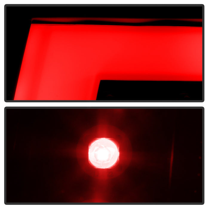 Spyder 00-06 GMC Yukon/Yukon XL V2 Light Bar LED Tail Lights - Black (ALT-YD-CD00V2-LBLED-BK) 5084149