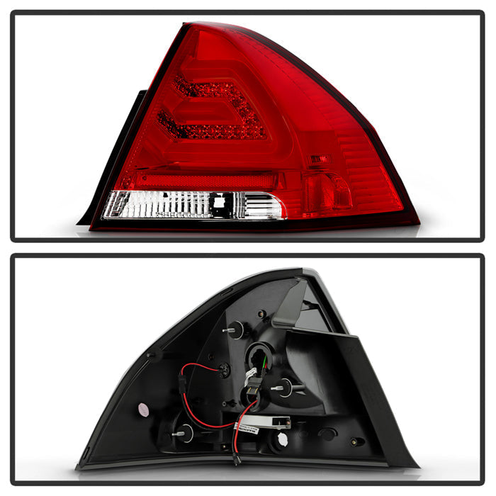 Spyder Chevy Impala 2006-2013 LED Tail Lights Red Clear ALT-YD-CHIP06-LED-RC 5076403