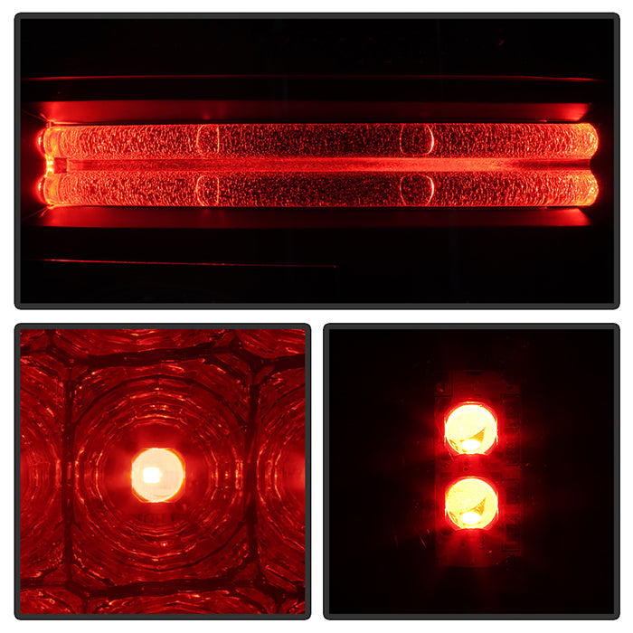 Spyder Chevy Silverado 1500 03-06 (Not Fit Stepside)LED Tail Lights Blk Smke ALT-YD-CS03-LED-BSM 5078025