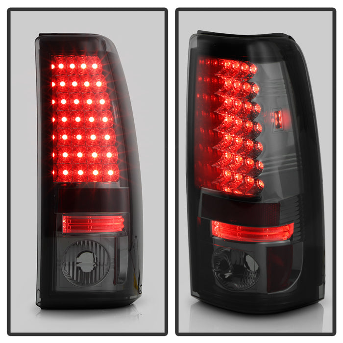 Spyder Chevy Silverado 1500 03-06 (Does Not Fit Stepside)LED Tail Lights Smke ALT-YD-CS03-LED-SM 5001764