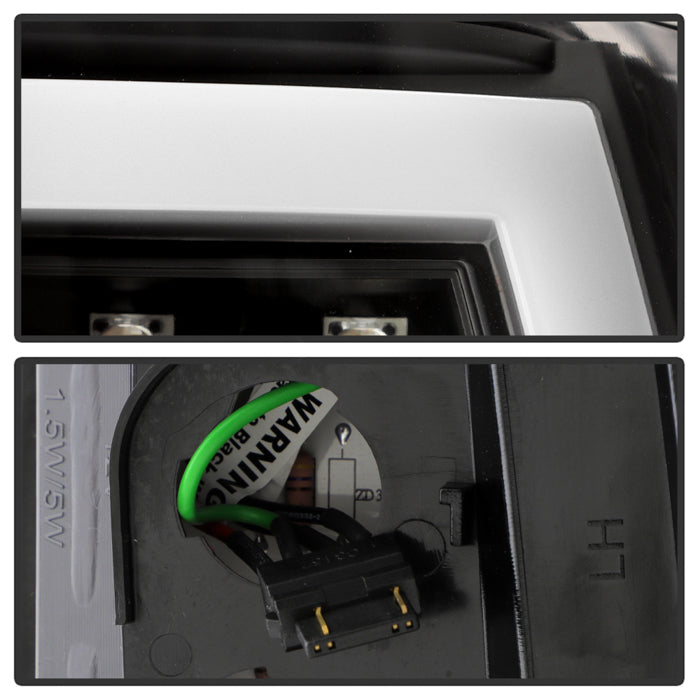 Spyder 03-06 Chevy Silverado - (Does Not Fit Stepside) LED Tail Lights - All Black ALT-YD-CS03V2-LED 5085849
