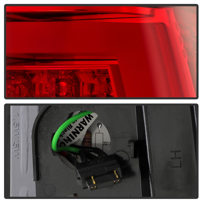 Spyder Chevy Silverado 1500/2500 03-06 Version 2 LED Tail Lights - Red Clear ALT-YD-CS03V2-LED-RC 5081926
