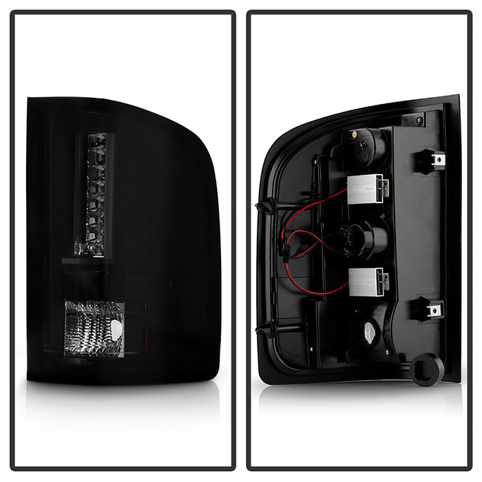 Spyder 07-13 Chevy Silverado (Exc 2010 Model) Verison 2 LED Tail Lights ALT-YD-CS07V2-LED-BSM 5082626