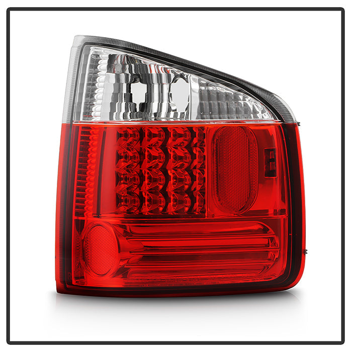FR SPORT Spyder Chevy S10 94-04 /Isuzu Hombre 96-00 LED Tail Lights Red Clear...