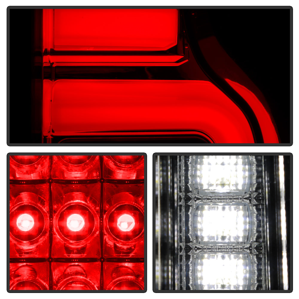 Spyder Chevy Silverado 19-20 LED Tail Light Chrome ALT-YD-CS19HAL-C 5087263
