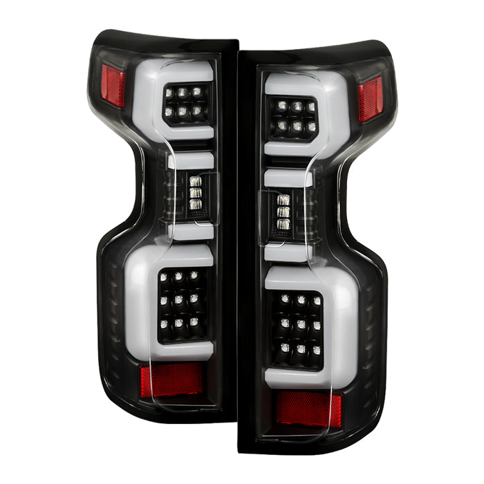 Spyder Chevy Silverado 19-20 (Do Not Fit Halogen Model) LED Tail Light Blk ALT-YD-CS19LED-BK 5087270