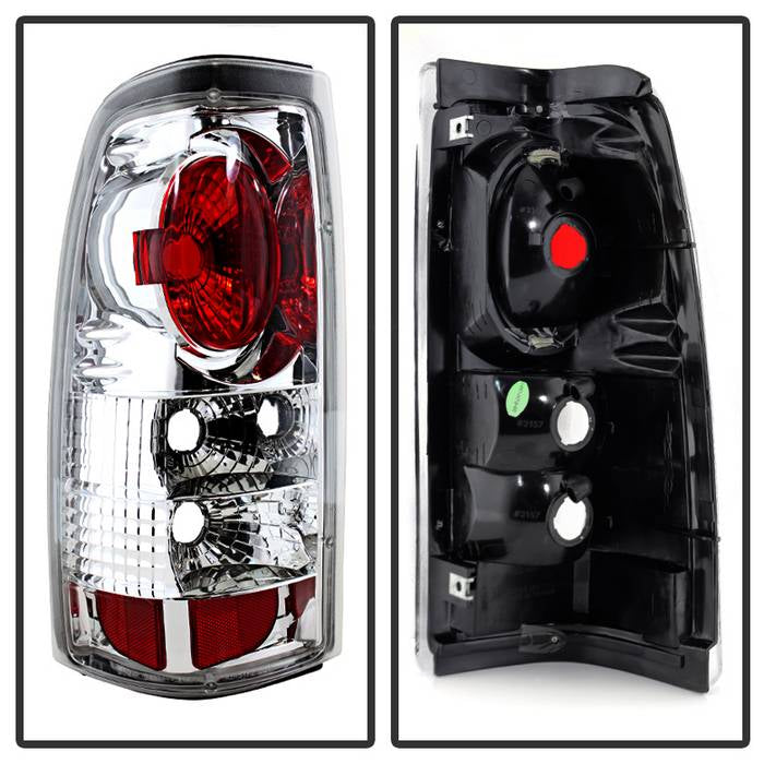 Spyder Chevy Silverado 1500/2500 99-02 (Not Stepside) Euro Style Tail Lights Chrm ALT-YD-CS99-C 5001993