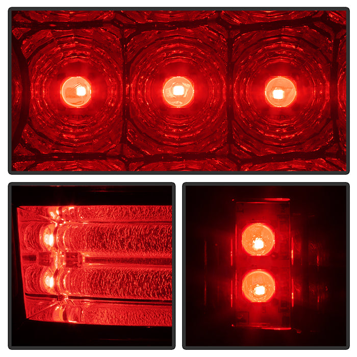 Spyder Chevy Silverado 1500 99-02 (Not Fit Stepside) LED Tail Lights Smke ALT-YD-CS99-LED-SM 5002082