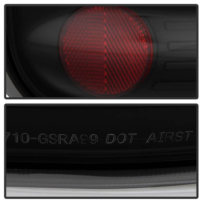 Spyder Chevy Silverado Stepside 99-04 Euro Style Tail Lights Black Smoke ALT-YD-CS99STS-BSM 5078070