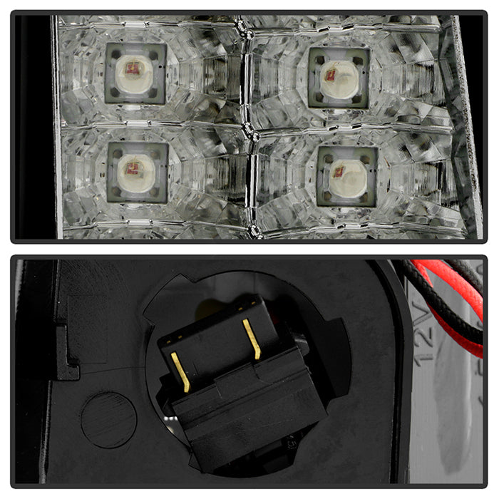 Spyder Chevy Silverado 1500/2500 99-02 Version 2 LED Tail Lights - Black ALT-YD-CS99V2-LED-BK 5081865