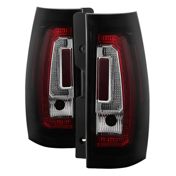 Spyder Chevy Suburban 07-14 V2 - LED Tail Lights - Black Smoke ALT-YD-CSUB07V2-LED-BSM 5083425