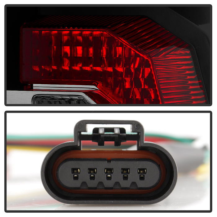 Spyder Chevy Suburban 07-14 V2 - LED Tail Lights - Black Smoke ALT-YD-CSUB07V2-LED-BSM 5083425