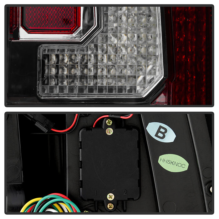 Spyder Chevy Suburban 07-14 V2 - LED Tail Lights - Black Smoke ALT-YD-CSUB07V2-LED-BSM 5083425