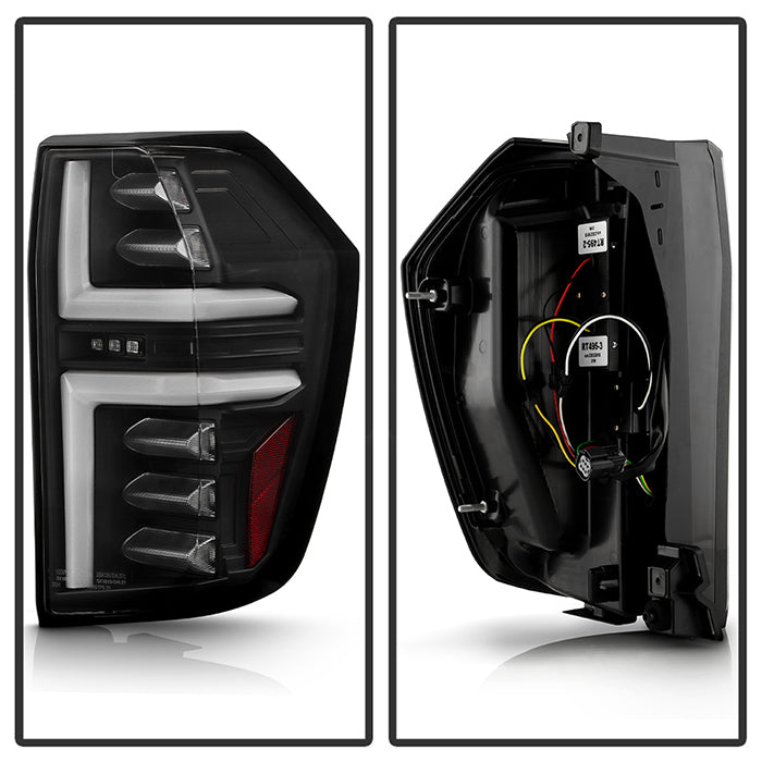 SPYDER 21-23 Chevy Tahoe/Suburban (Halogen Only) LED Tail Lights - Blk (ALT-YD-CSUB21HAL-GR-BK) 5088864