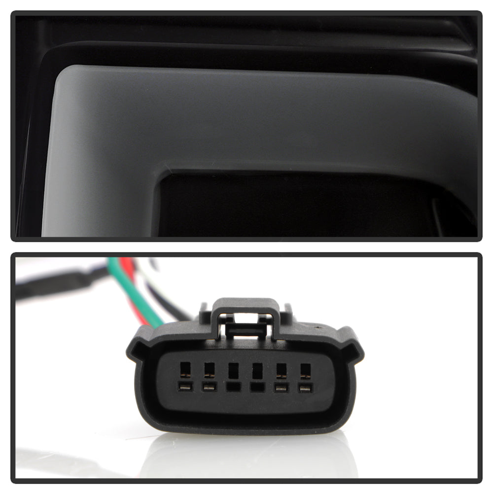 SPYDER 15-20 Chevy Tahoe Rear LED Taillights - Black Smoke (ALT-YD-CTA15-GRLED-BSM) 5089465
