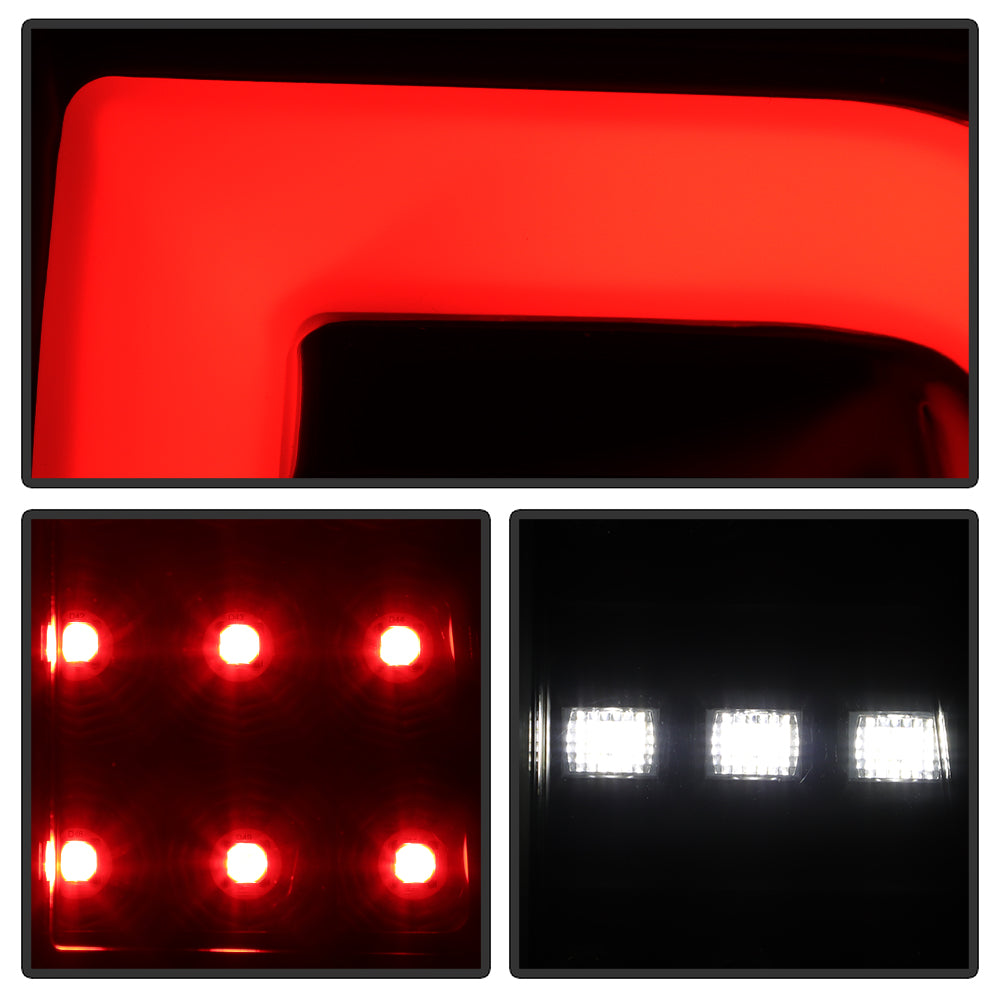 SPYDER 15-20 Chevy Tahoe Rear LED Taillights - Black Smoke (ALT-YD-CTA15-GRLED-BSM) 5089465