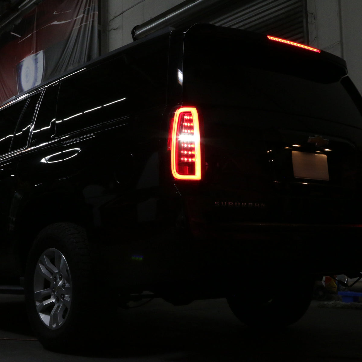 Spyder Chevy Tahoe / Suburban 15-17 LED Tail Lights - Black Smoke (ALT-YD-CTA15-LED-BSM) 5085078