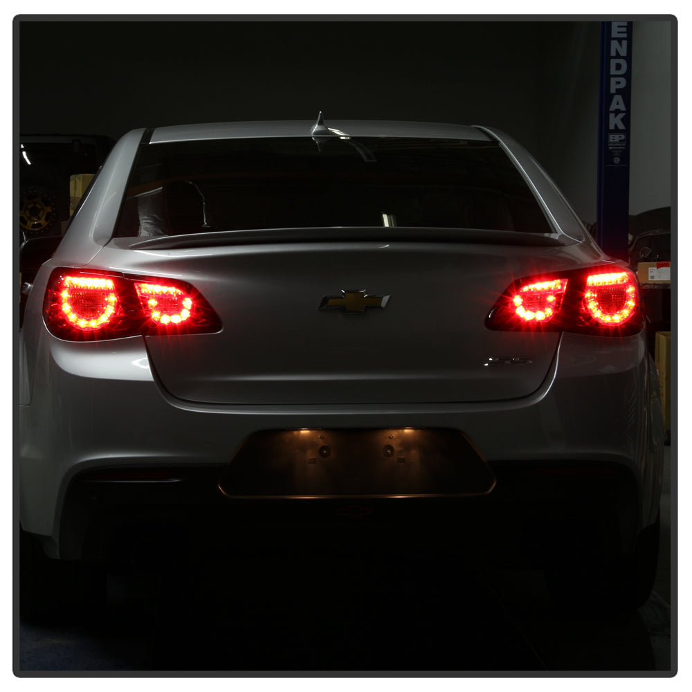 Spyder Chevy SS 2014-2016 LED Tail Lights Black ALT-YD-CVSS14-LED-BK 5080974