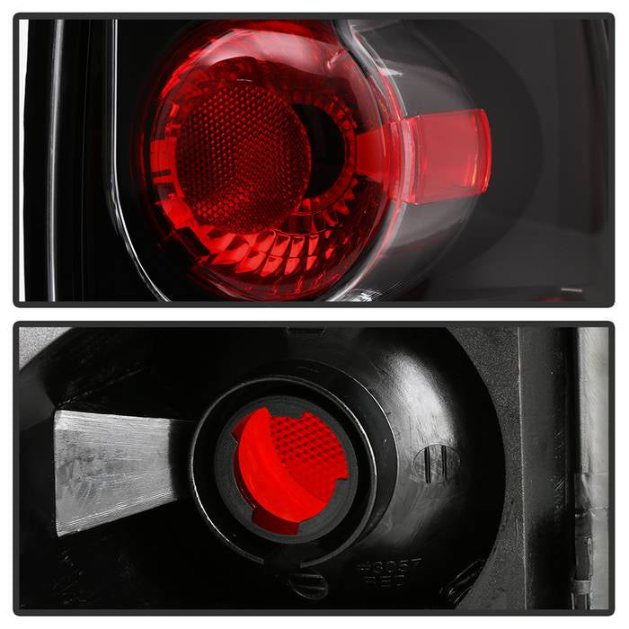 Spyder Dodge Caravan/Grand Caravan 96-00Euro Style Tail Lights Black ALT-YD-DC96-BK 5002235