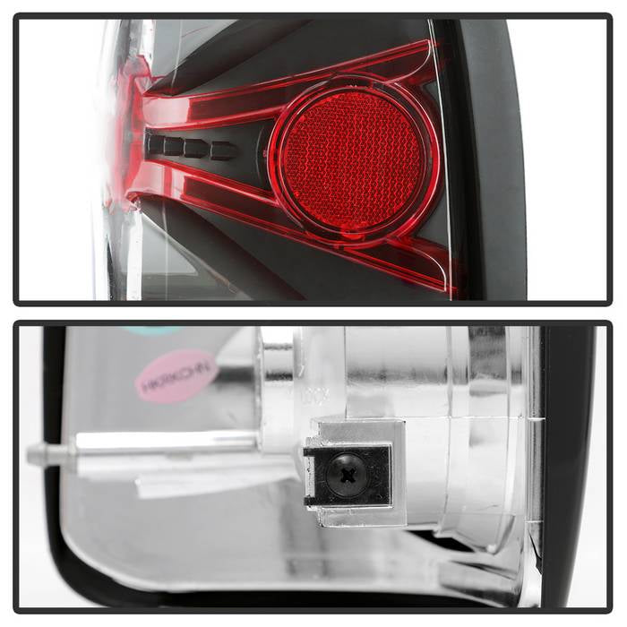 Spyder Dodge Dakota 97-04 Euro Style Tail Lights Black ALT-YD-DDAK97-BK 5002327