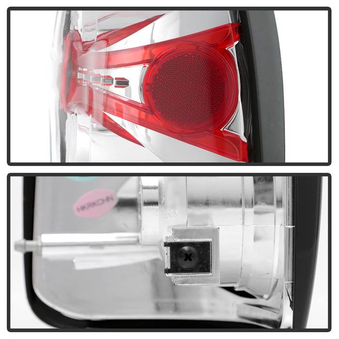 Spyder Dodge Dakota 97-04 Euro Style Tail Lights Chrome ALT-YD-DDAK97-C 5002334