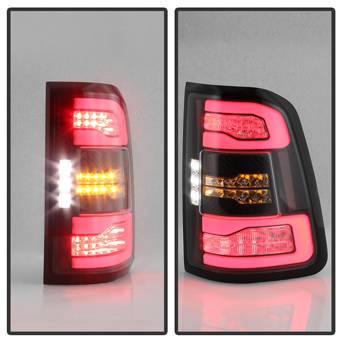 Spyder Dodge Ram 19-20 LED Tail Light Black ALT-YD-DR19HAL-SEQ-BK 5087294