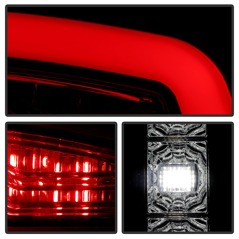 SPYDER 19-24 Dodge Ram 2500/3500 HD LED Tail Lights - Black (ALT-YD-DR19HDLEDAP-GRSEQ-BK) 5089410