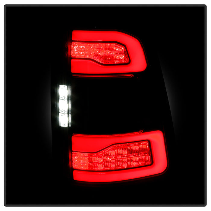 SPYDER Apex 19-23 Dodge Ram 1500 (w/ Factory LED) LED Tail Light - Black (ALT-YD-DR19LEDT2-SEQ-BK) 5089144