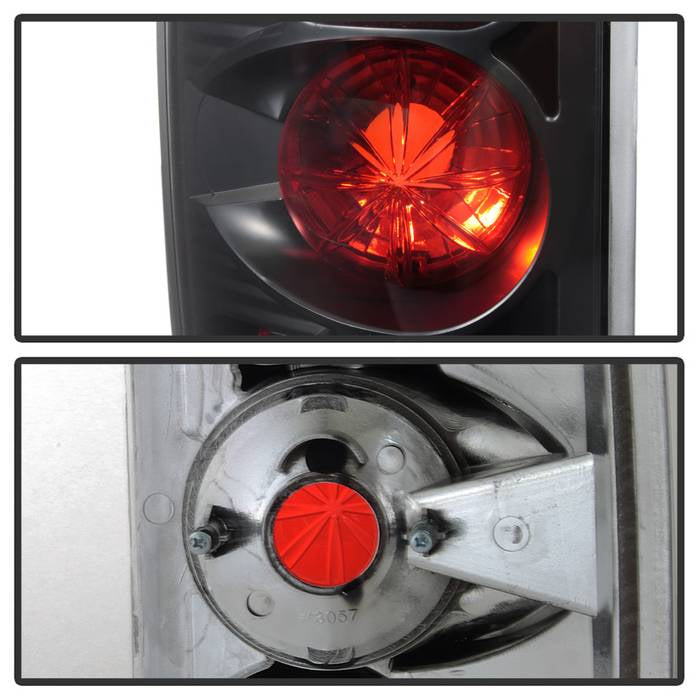 Spyder Dodge Ram 02-06 1500/Ram 2500/3500 03-06 Euro Style Tail Lights Black ALT-YD-DRAM02-BK 5002525