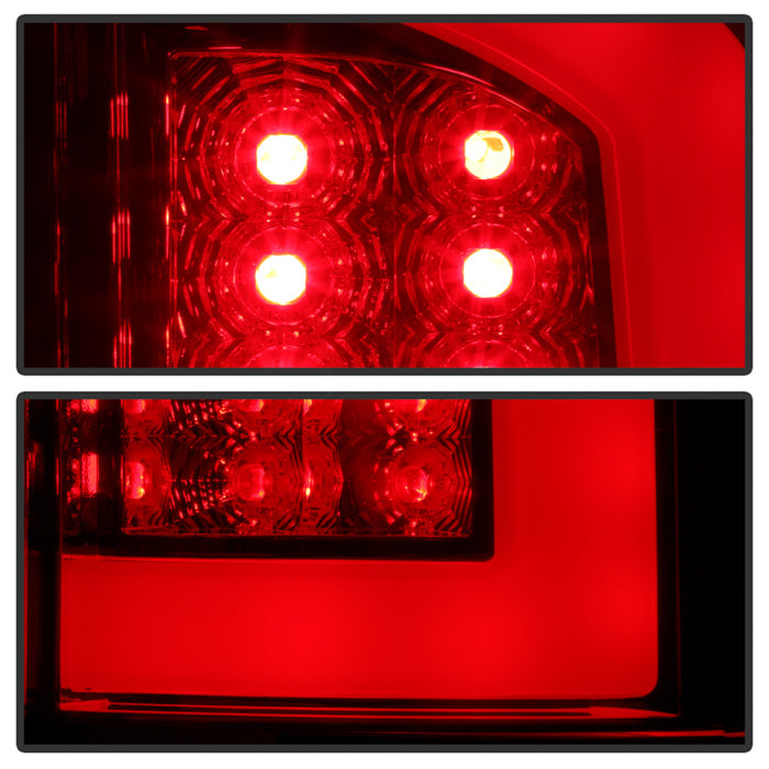 Spyder 03-06 Dodge Ram 2500/3500 V3 Light Bar LED Tail Light - Red Clear (ALT-YD-DRAM02V3-LBLED-RC) 5084132