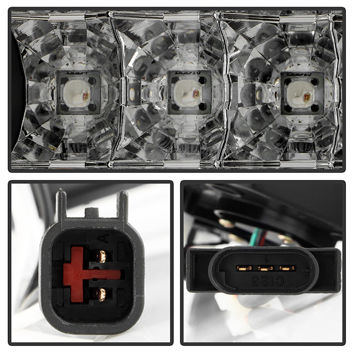 Spyder Dodge Ram 07-08 1500/Ram 07-09 2500/3500 LED Tail Lights Black ALT-YD-DRAM06-LED-BK 5002617